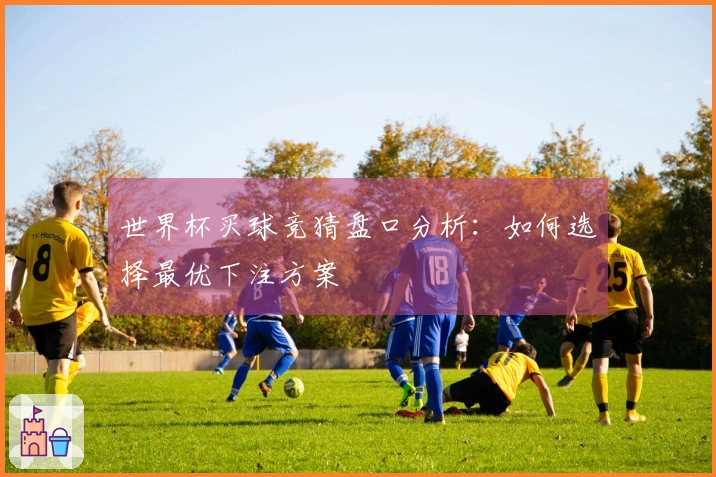 世界杯买球竞猜盘口分析：如何选择最优下注方案