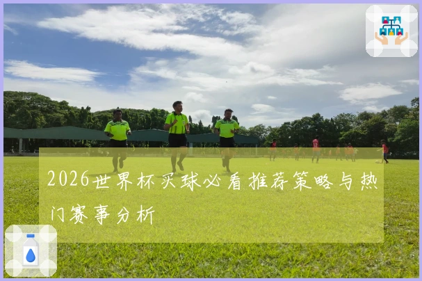 2026世界杯买球必看推荐策略与热门赛事分析